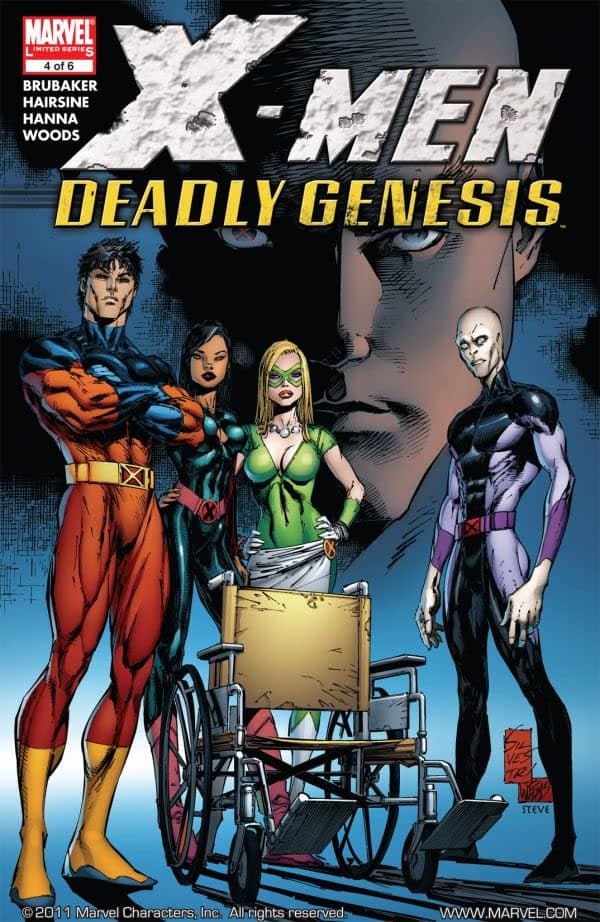 X-Men: Deadly Genesis #4 cover