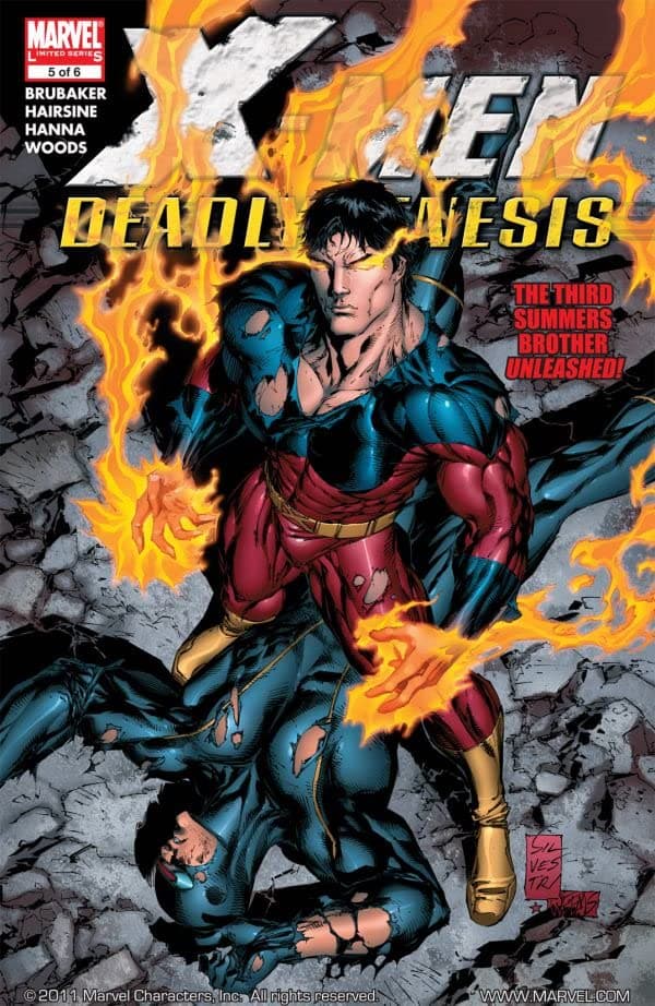 X-Men: Deadly Genesis #5 cover
