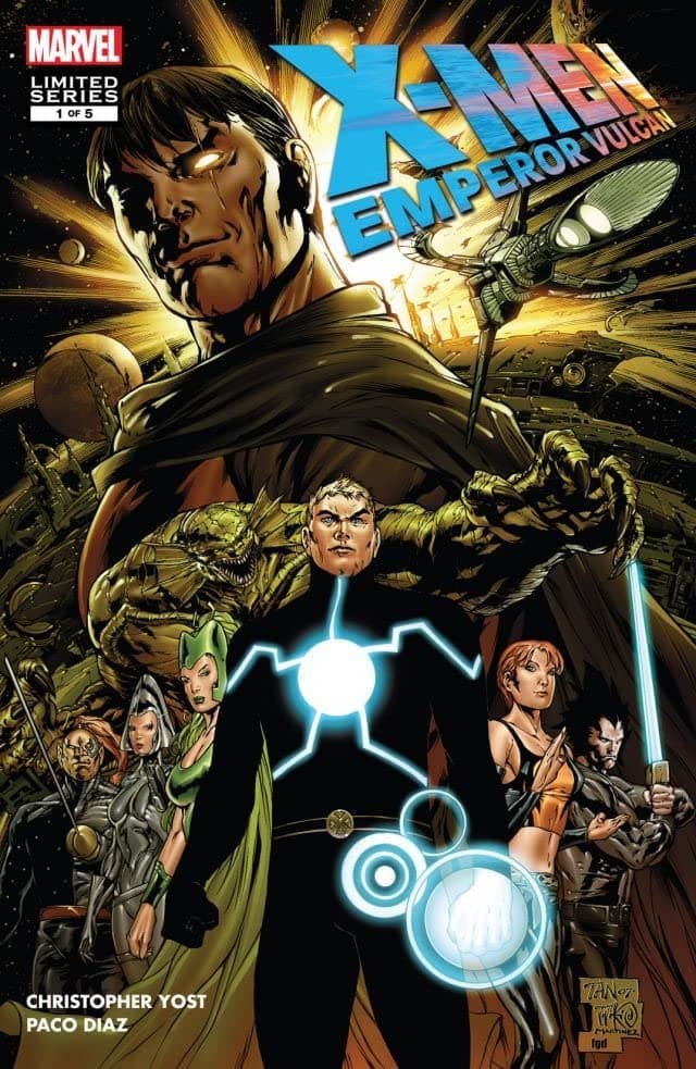 X-Men: Emperor Vulcan #1 cover