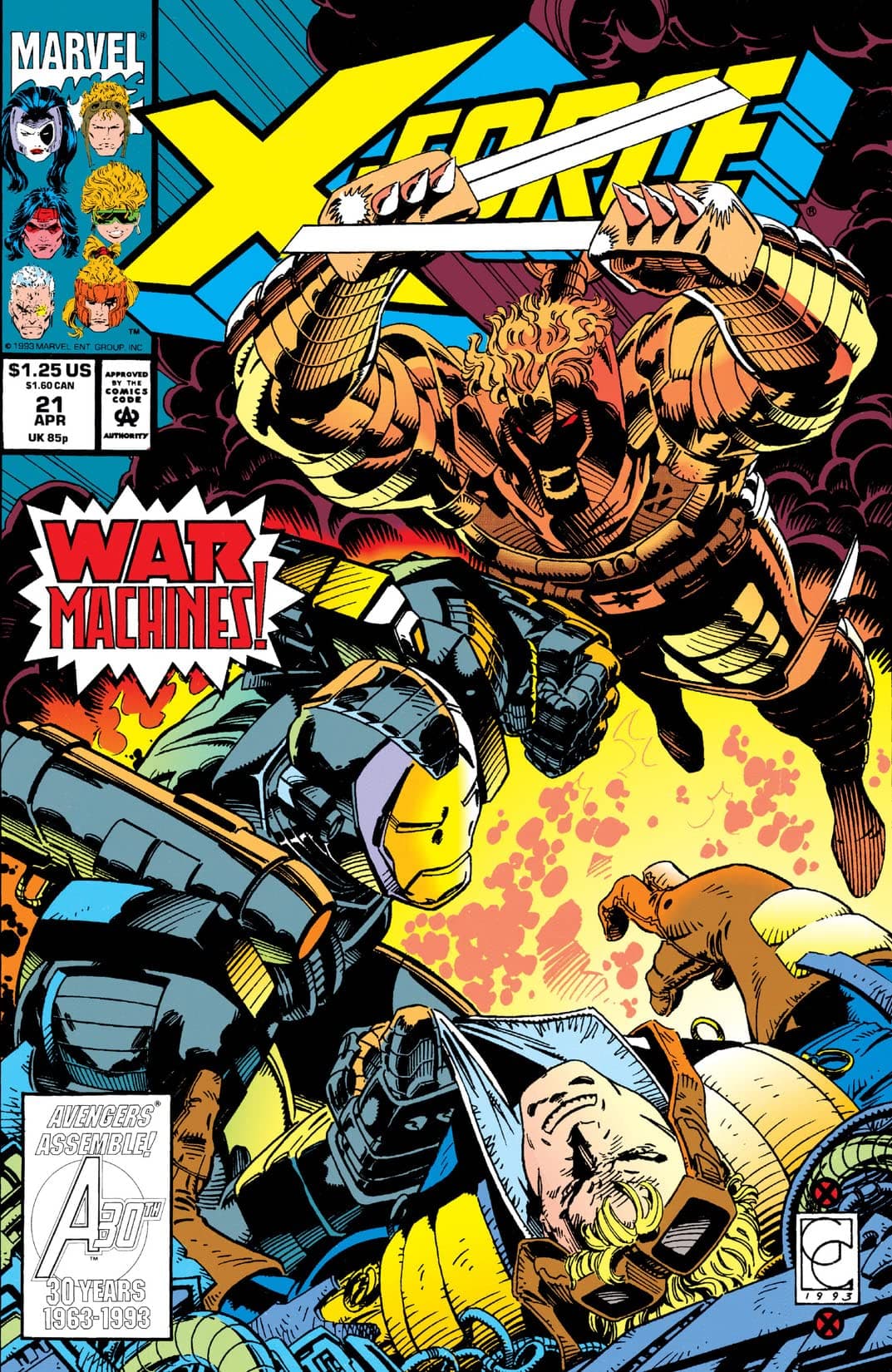 X-Force #21 cover