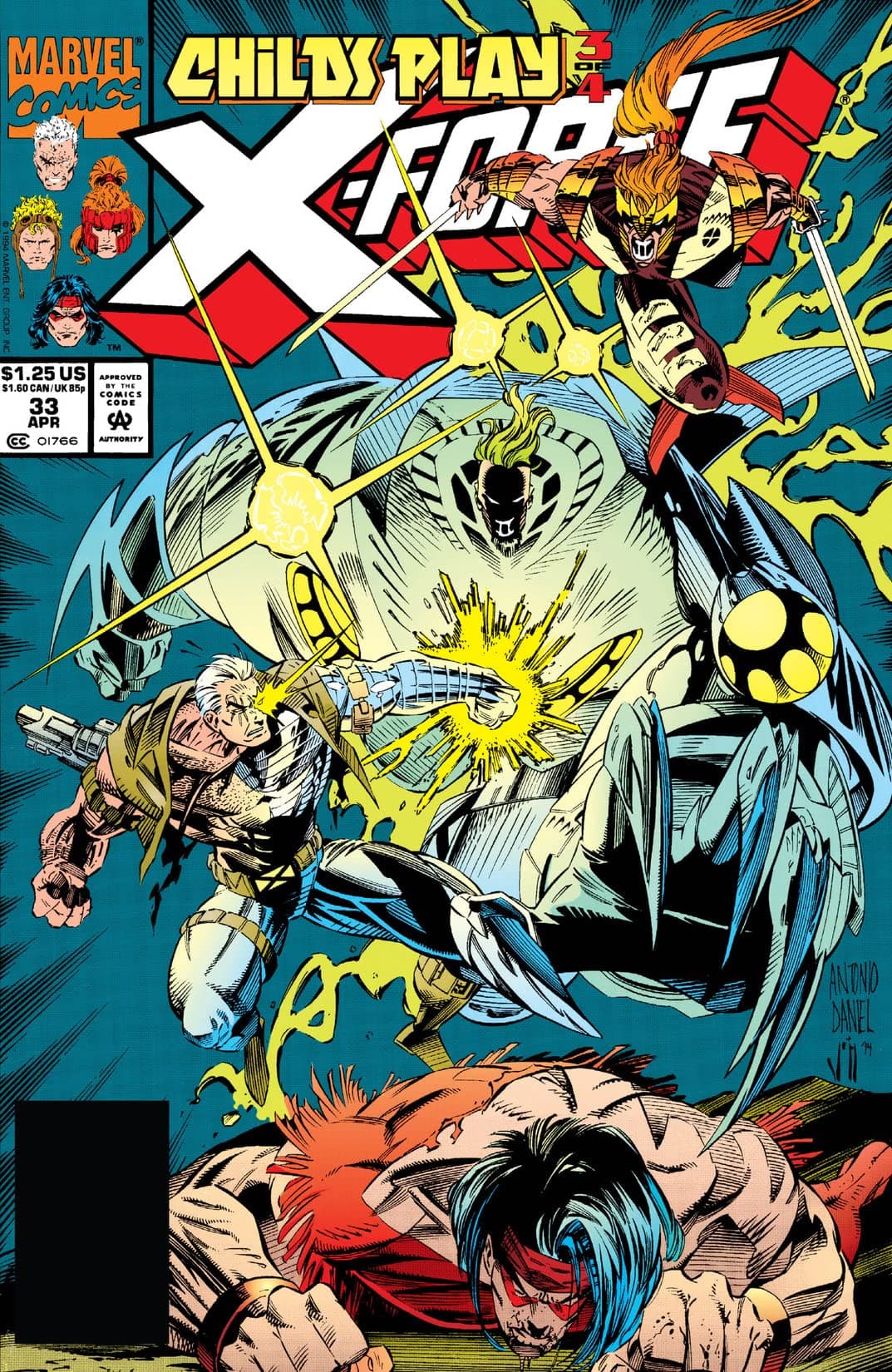 X-Force #33 cover