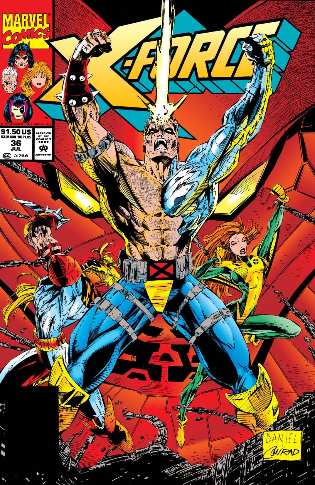 X-Force #36 cover
