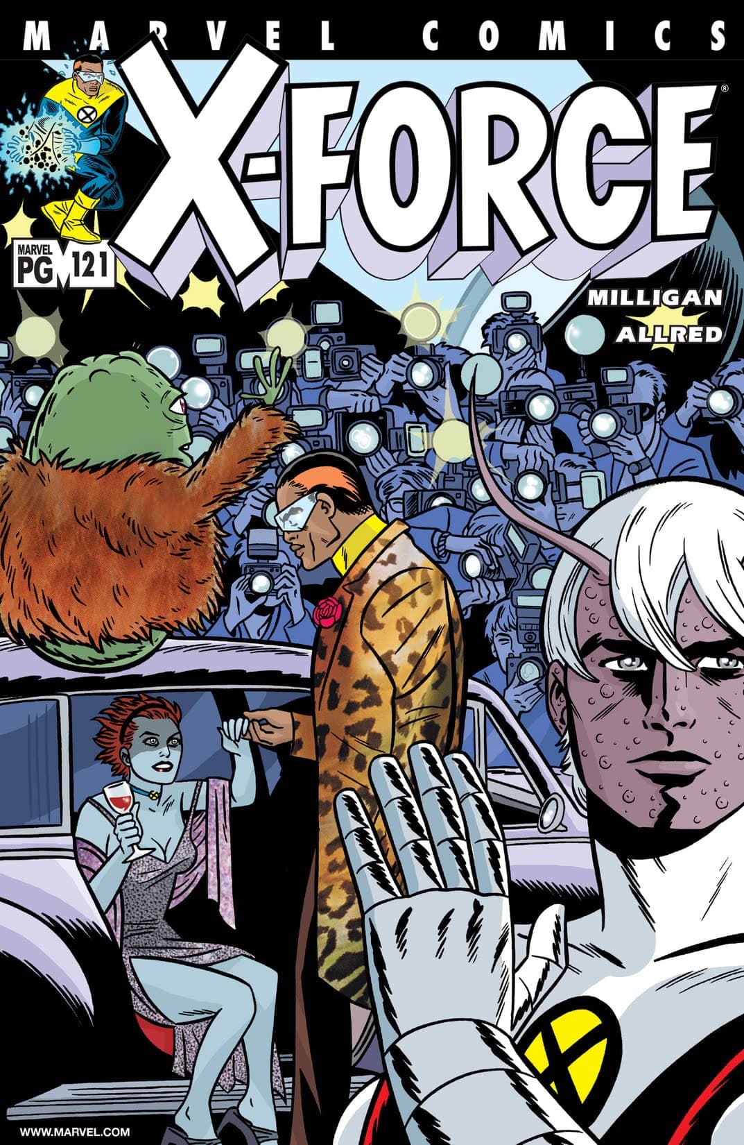 X-Force #121 cover