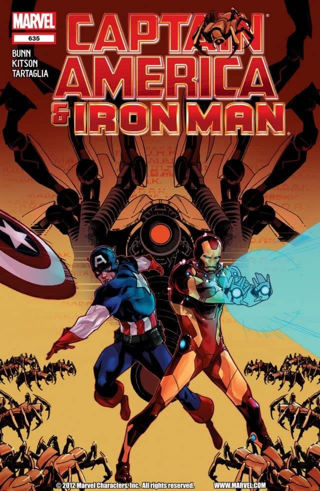 Captain America and Iron Man #635 cover