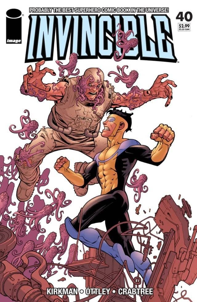 Invincible #40 cover