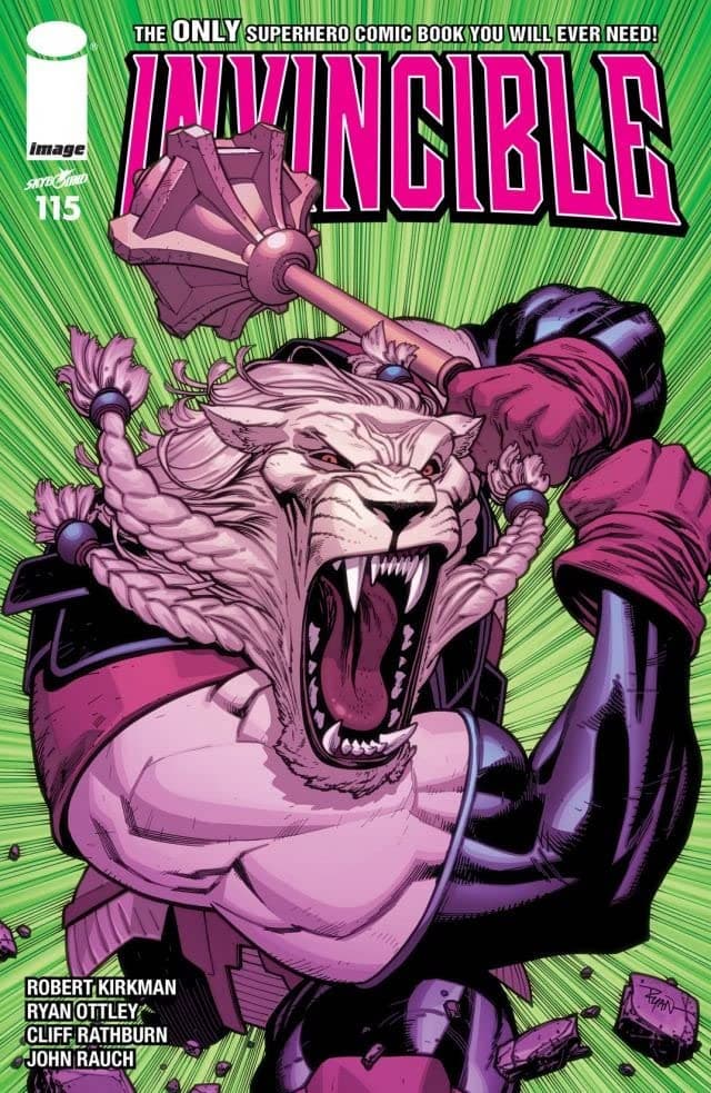 Invincible #115 cover