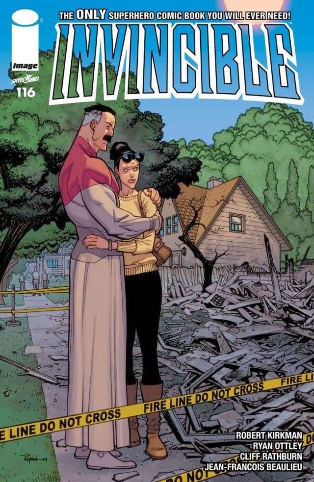 Invincible #116 cover