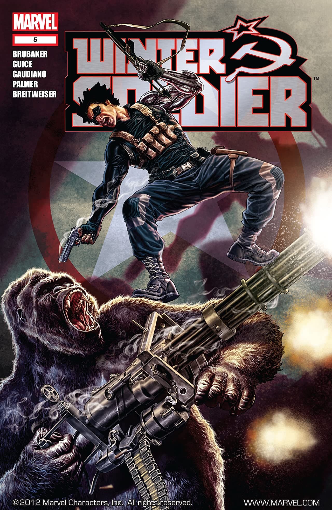 Winter Soldier #5 cover