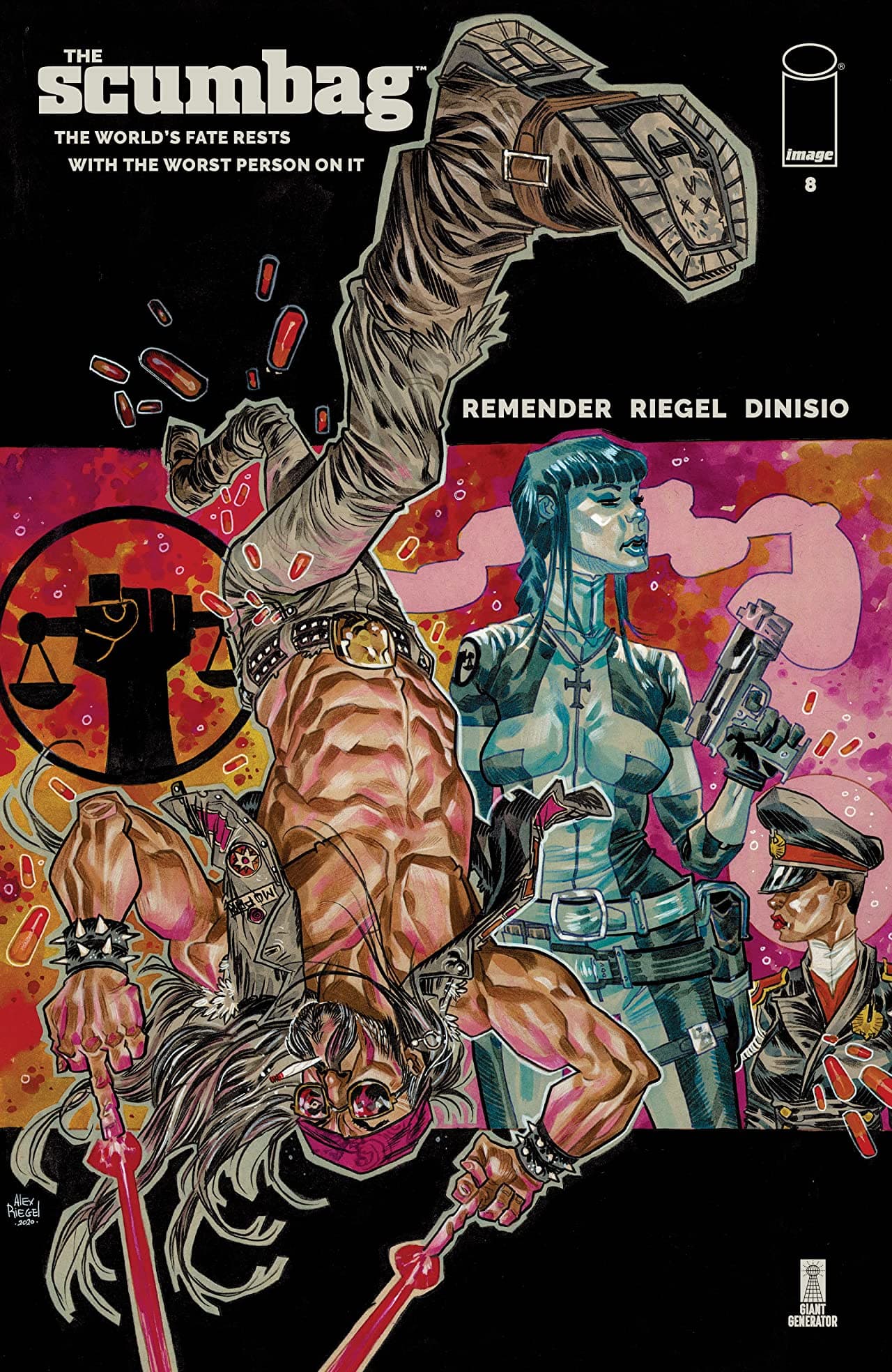 The Scumbag #8 cover