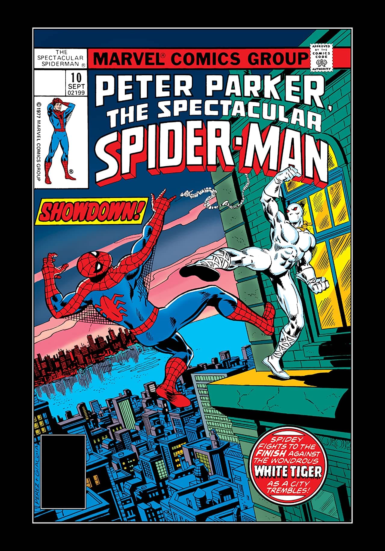The Spectacular Spider-Man #10 cover