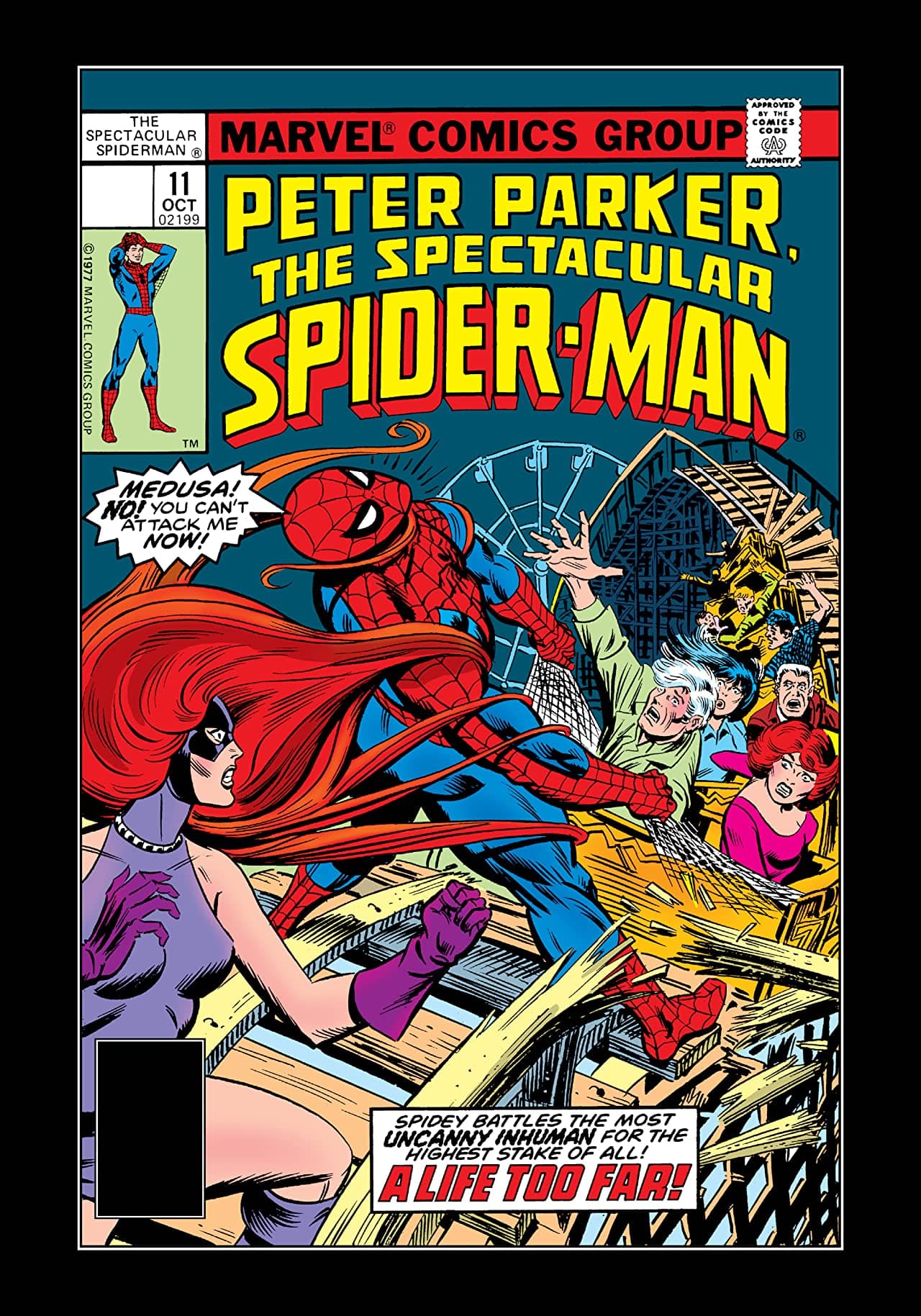 The Spectacular Spider-Man #11 cover