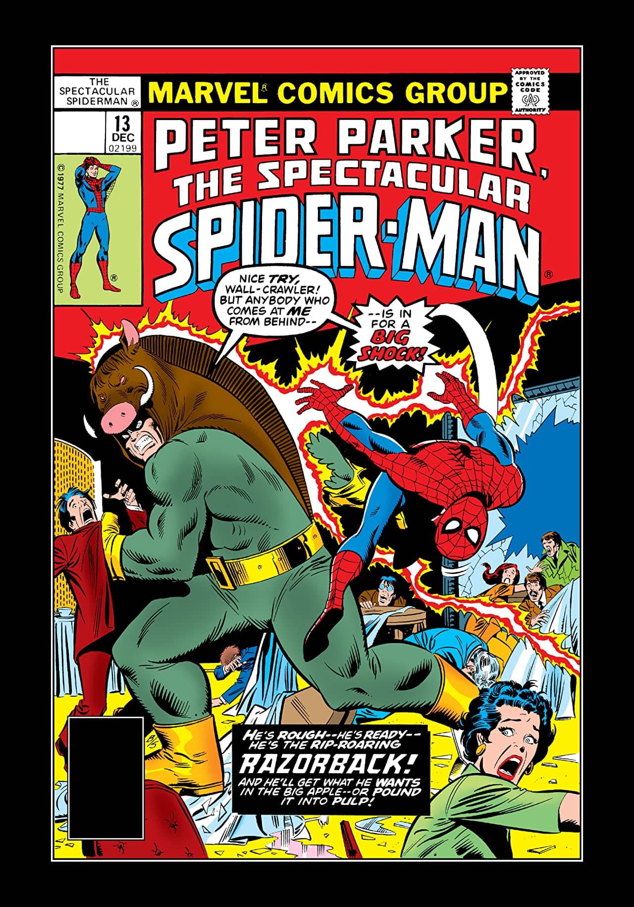 The Spectacular Spider-Man #13 cover