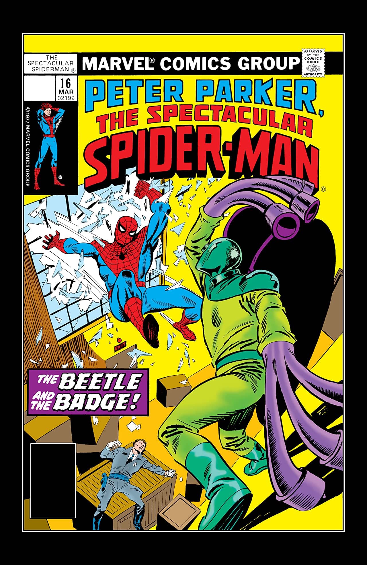 The Spectacular Spider-Man #16 cover