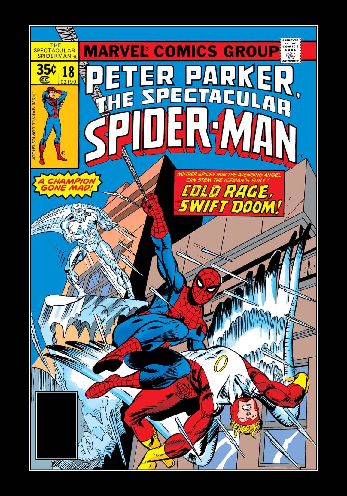 The Spectacular Spider-Man #18 cover