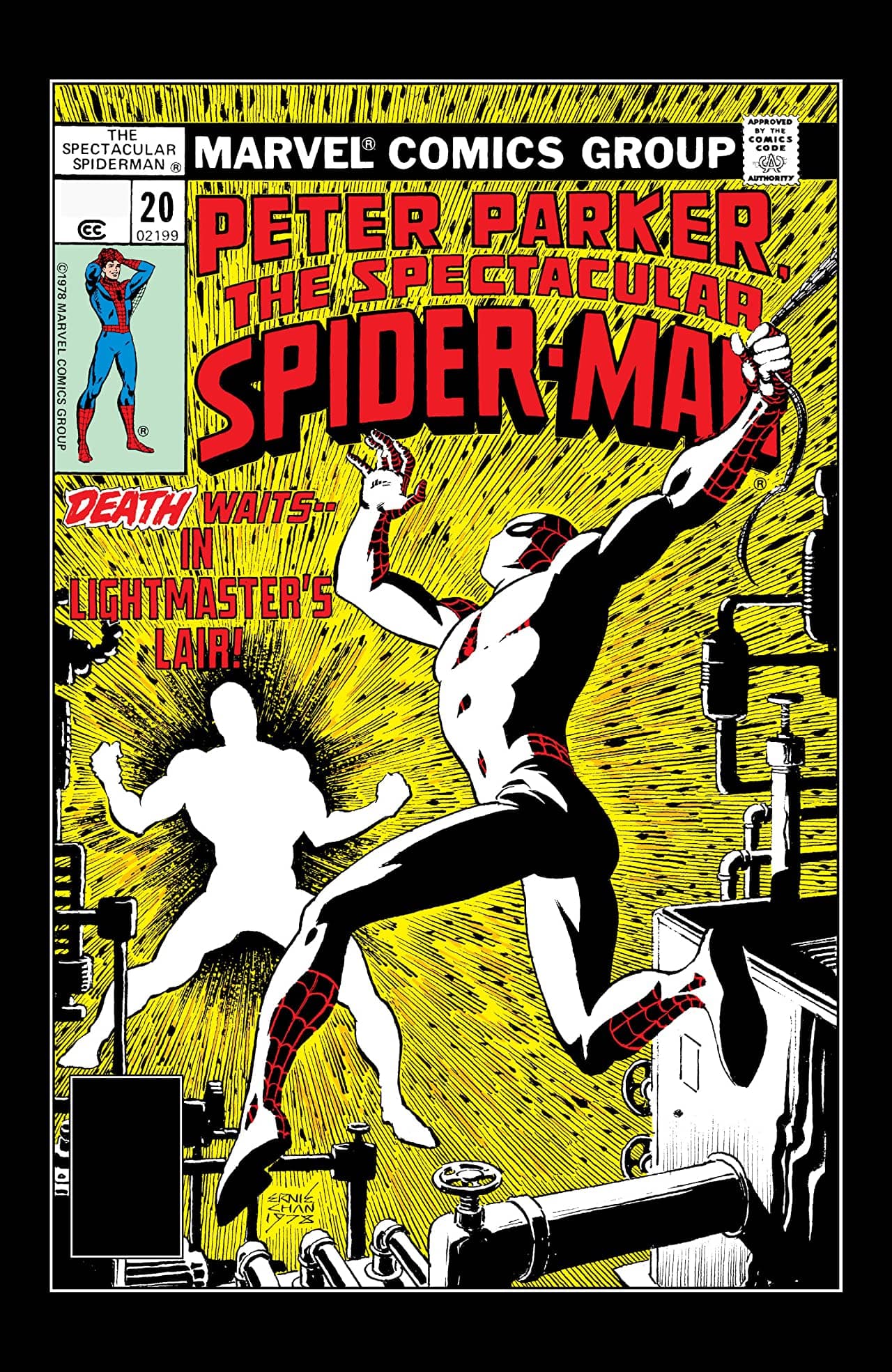 The Spectacular Spider-Man #20 cover