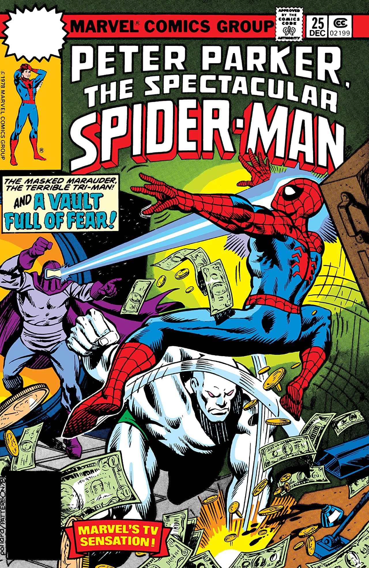 The Spectacular Spider-Man #25 cover