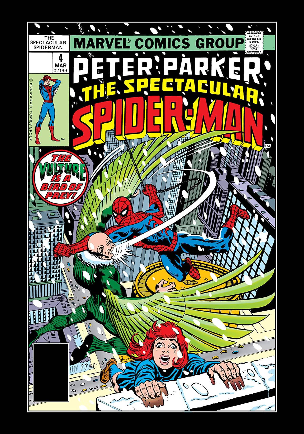 The Spectacular Spider-Man #4 cover