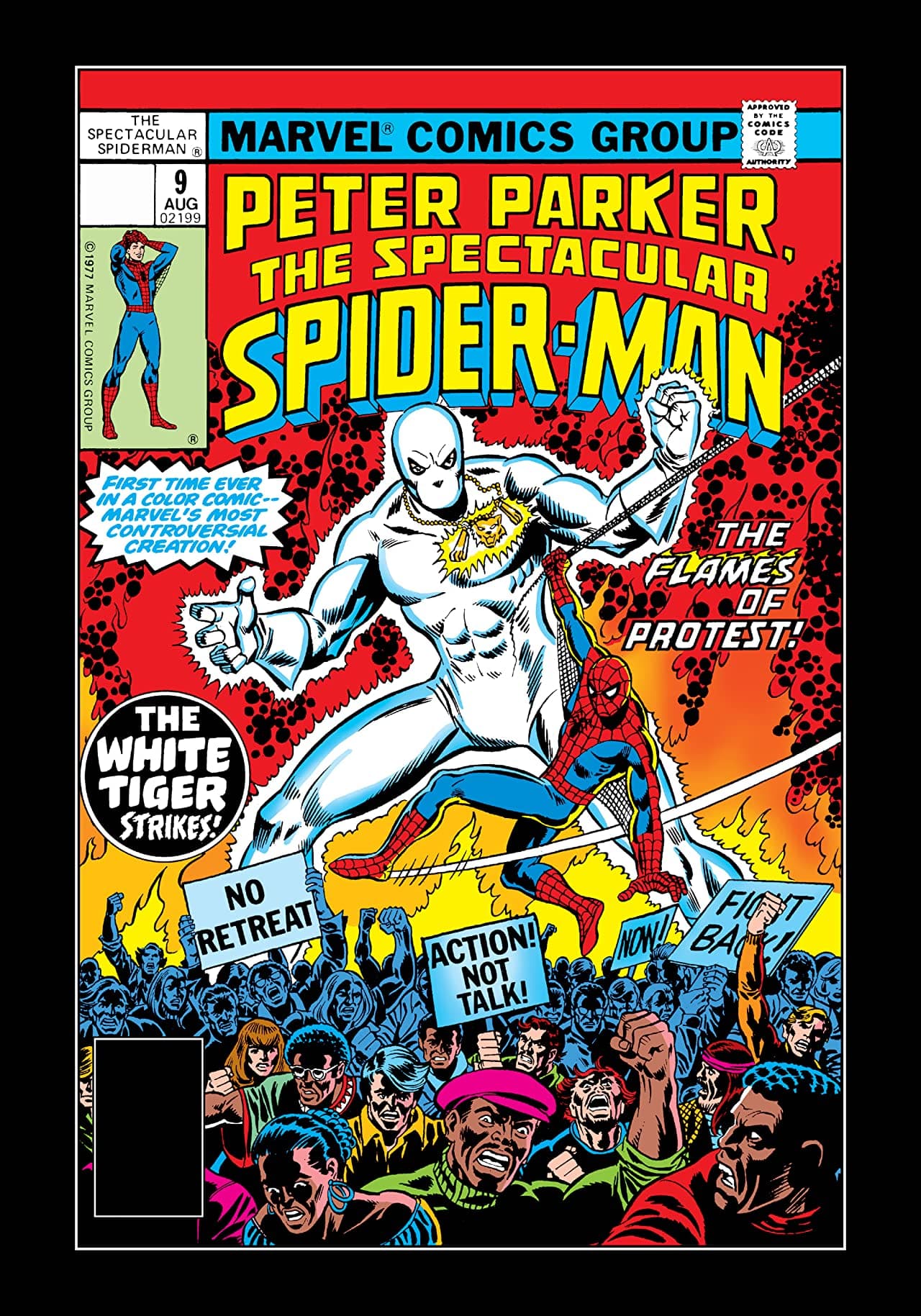 The Spectacular Spider-Man #9 cover