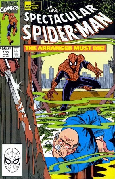 The Spectacular Spider-Man #165 cover