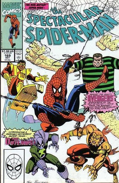 The Spectacular Spider-Man #169 cover