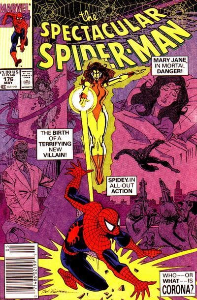 The Spectacular Spider-Man #176 cover