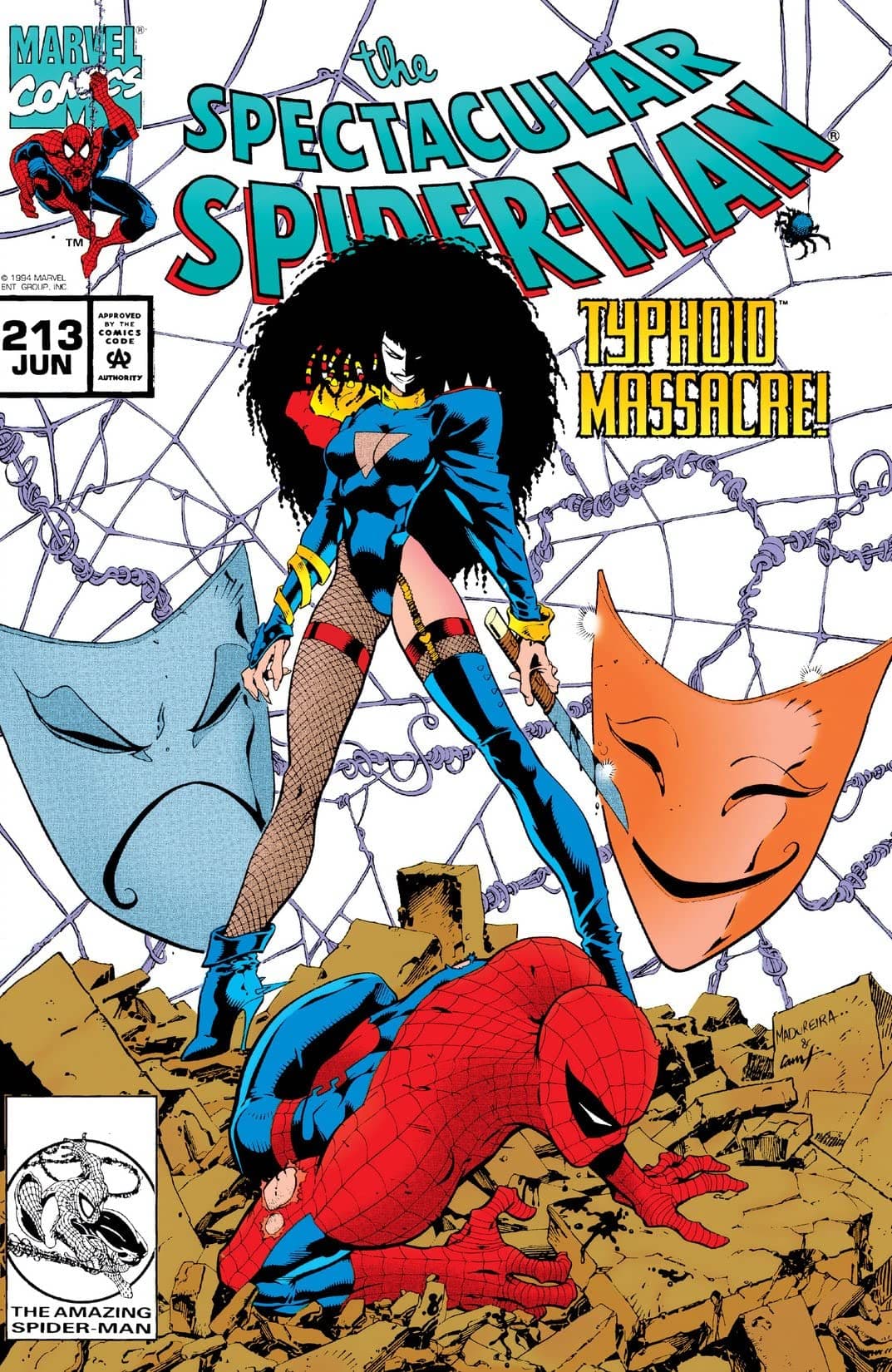 The Spectacular Spider-Man #213 cover