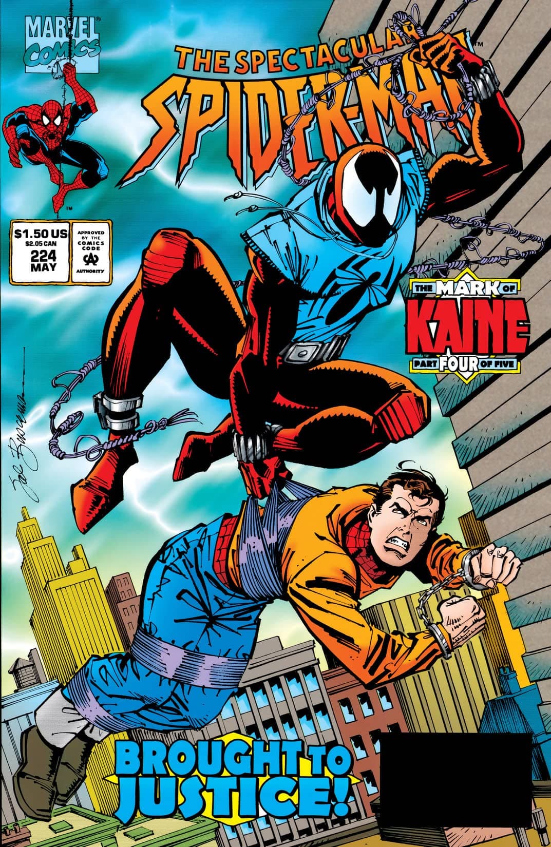 The Spectacular Spider-Man #224 cover
