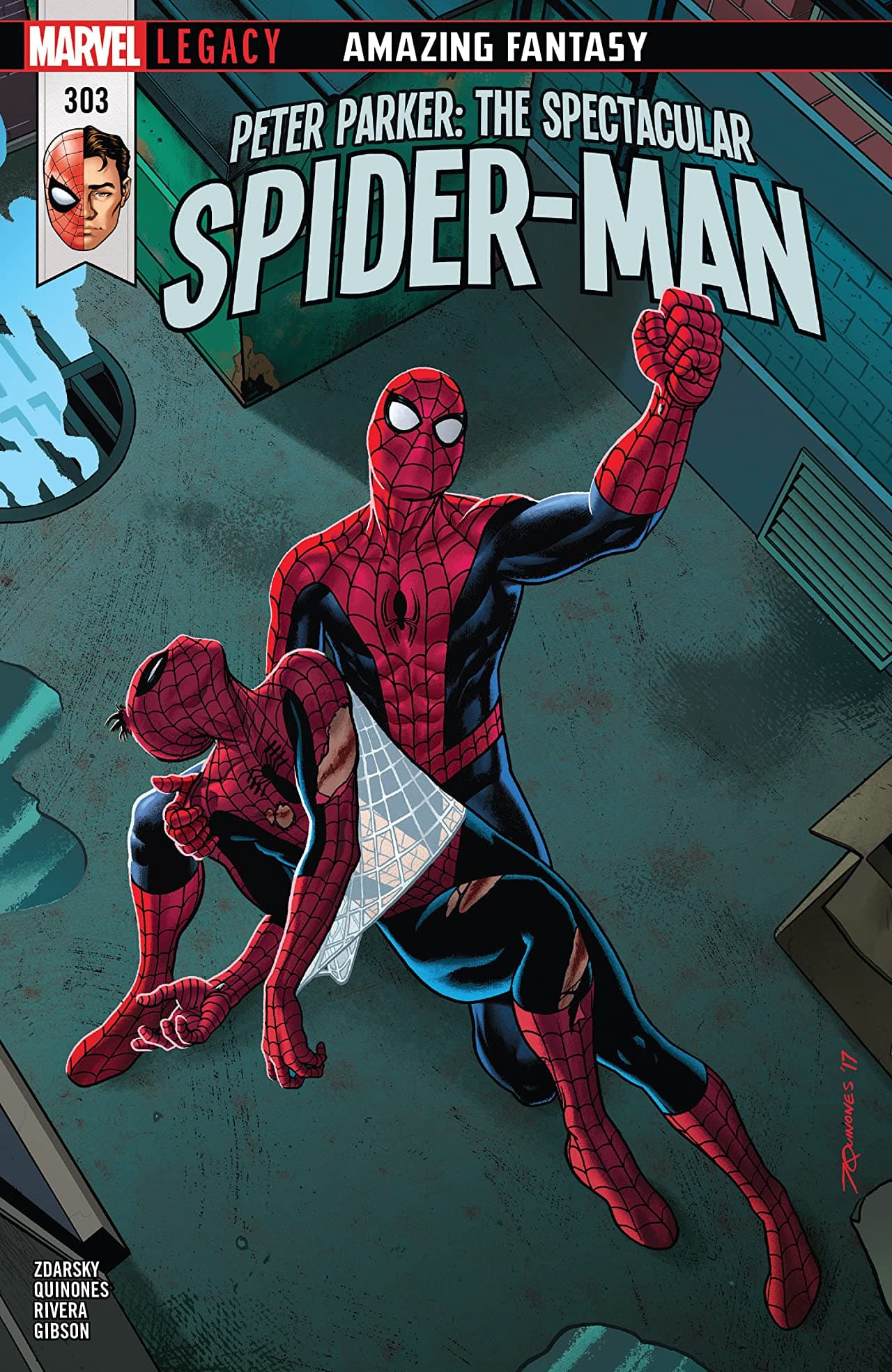 Peter Parker: The Spectacular Spider-Man #303 cover