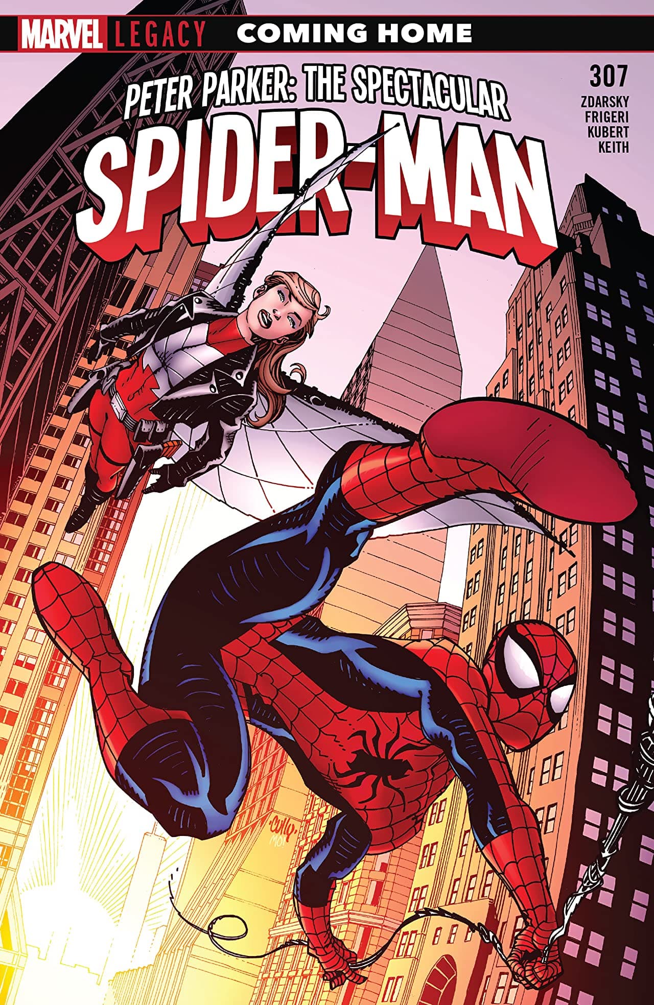 Peter Parker: The Spectacular Spider-Man #307 cover
