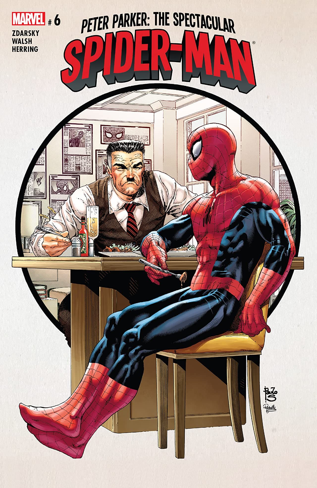 Peter Parker: The Spectacular Spider-Man #6 cover