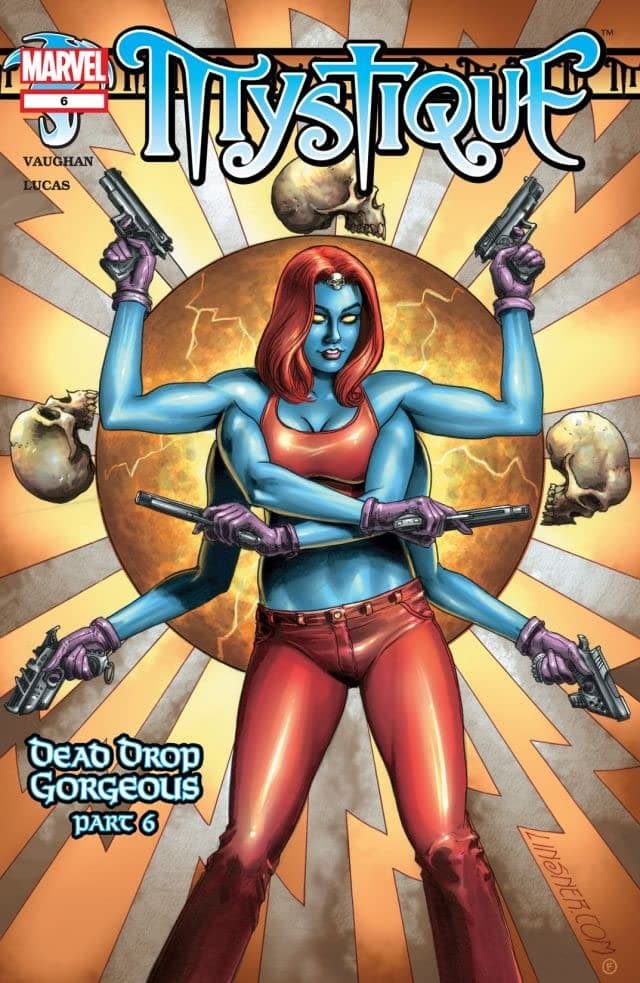 Mystique #6 cover