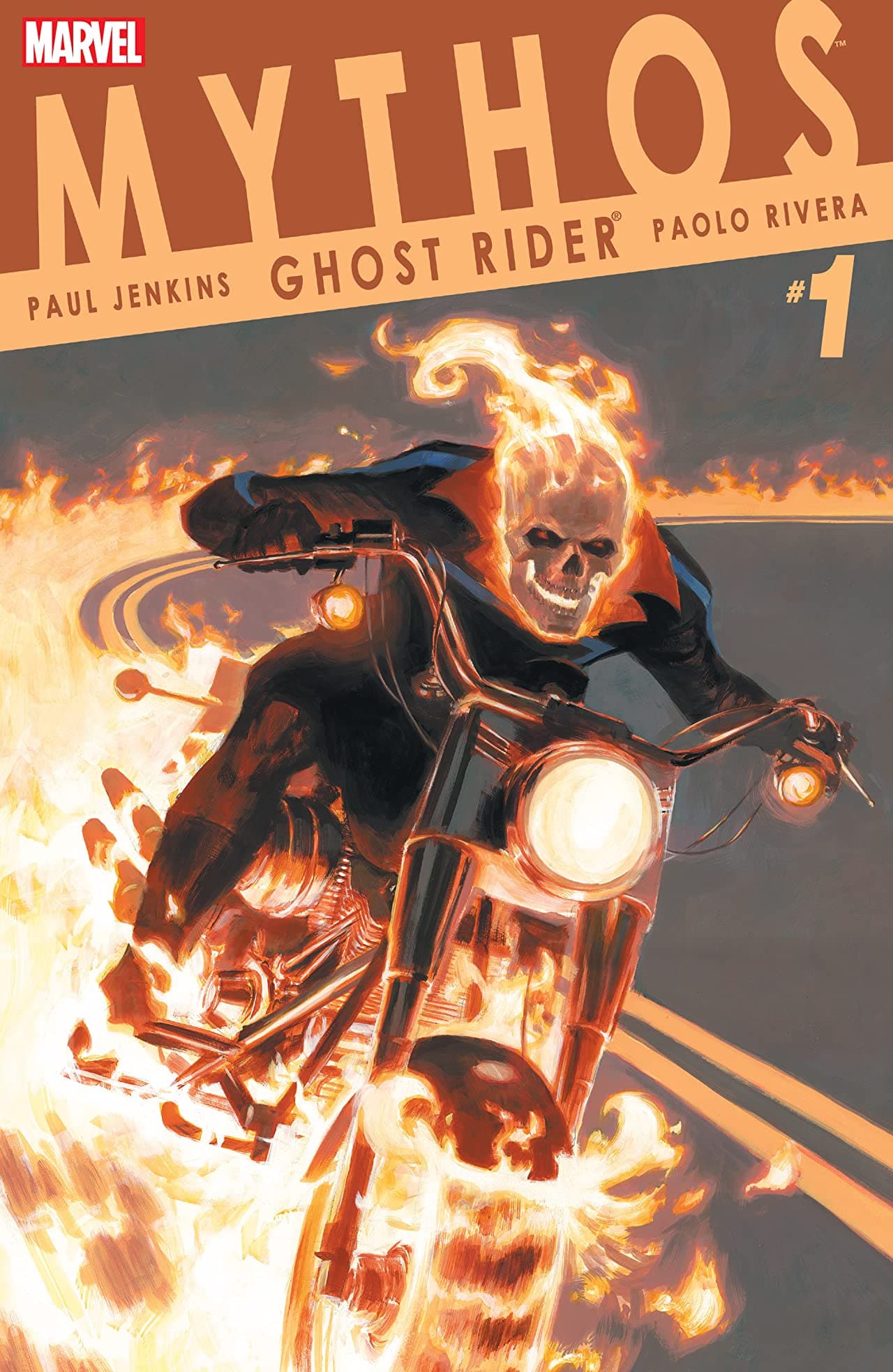 Mythos: Ghost Rider #1 cover