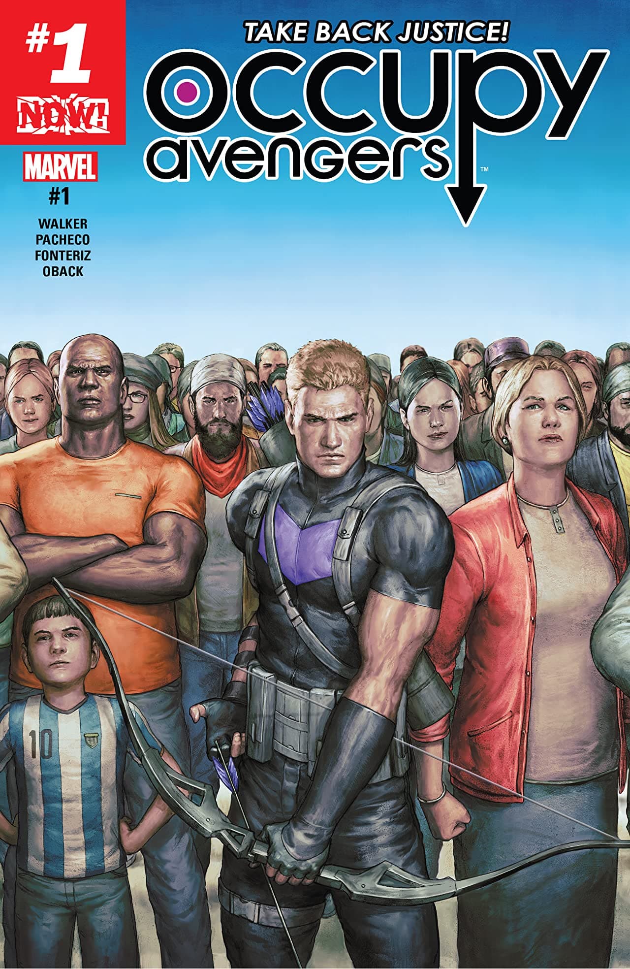 Occupy Avengers #1 cover