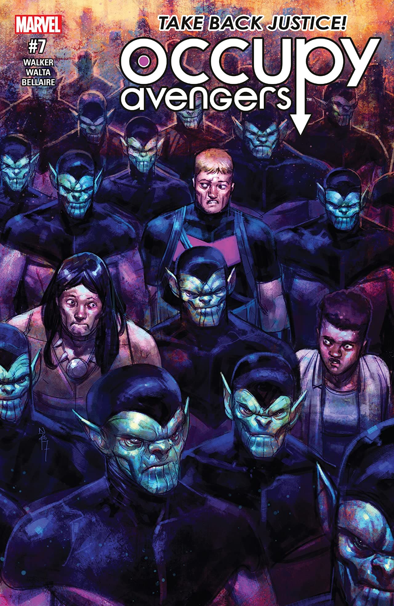 Occupy Avengers #7 cover