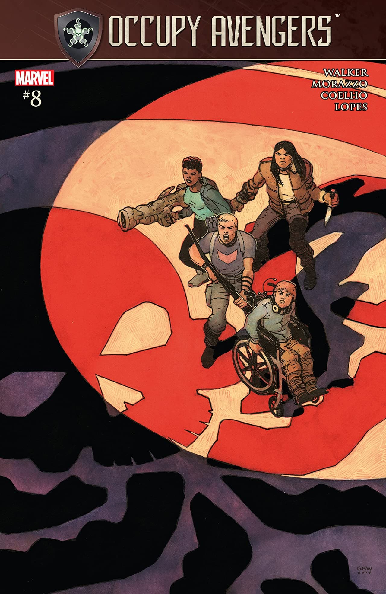 Occupy Avengers #8 cover