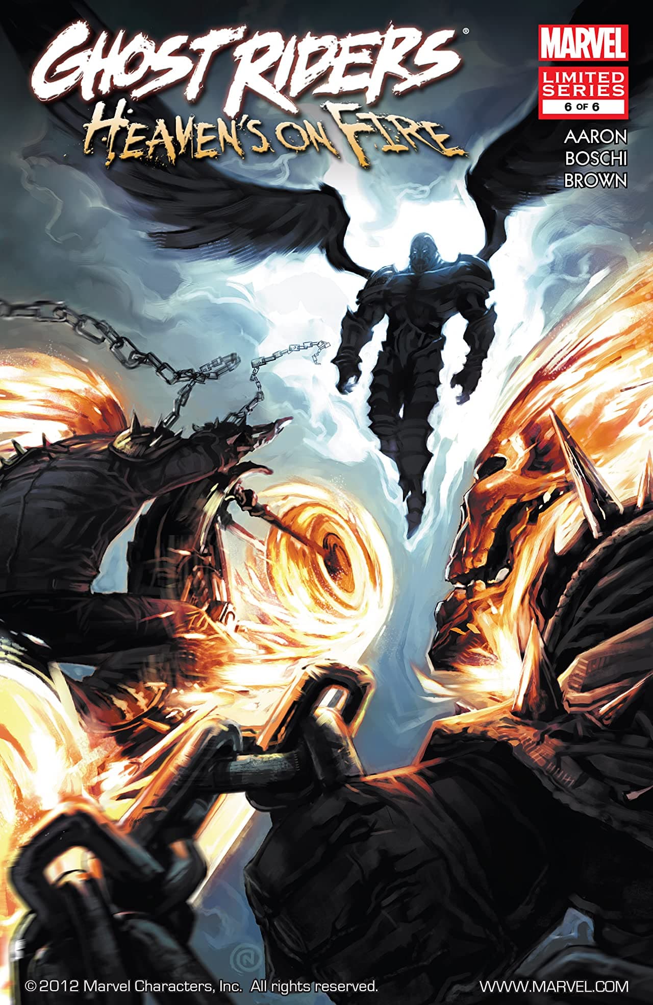 Ghost Riders: Heaven's on Fire #6 cover