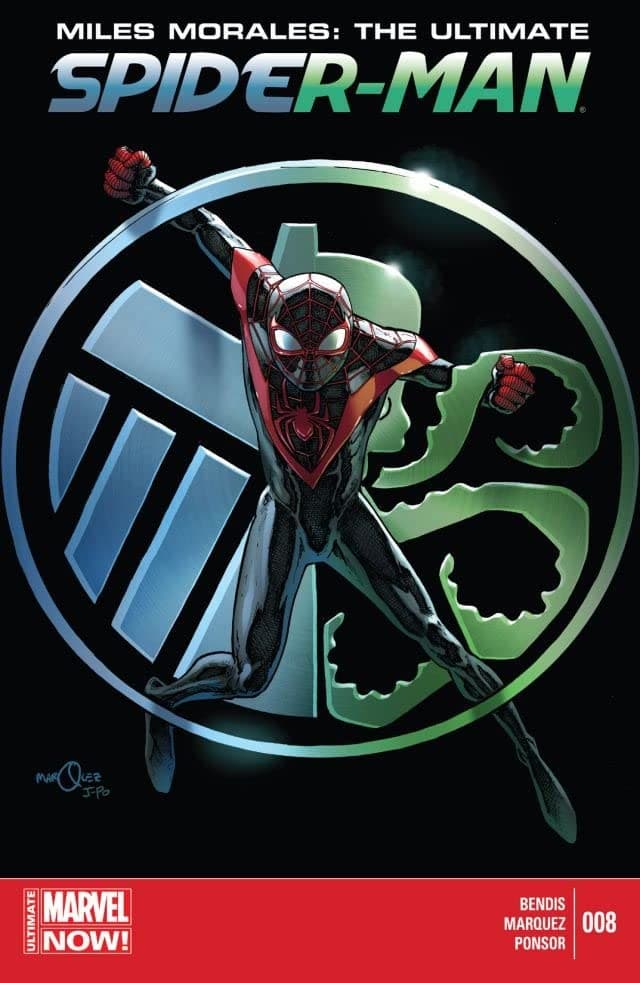 Miles Morales: Ultimate Spider-Man #8 cover