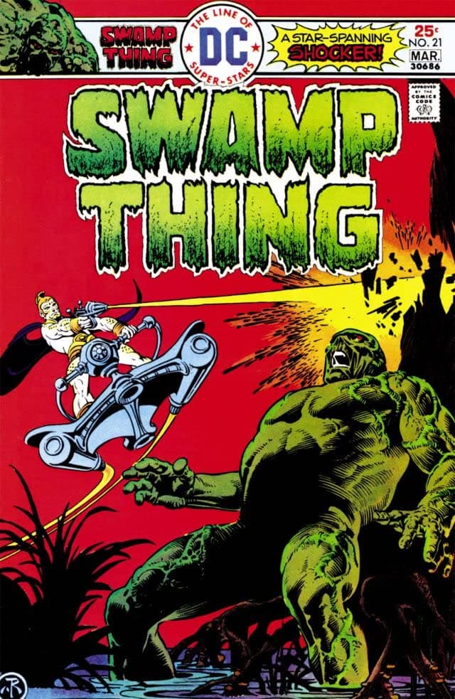Swamp Thing #21 cover