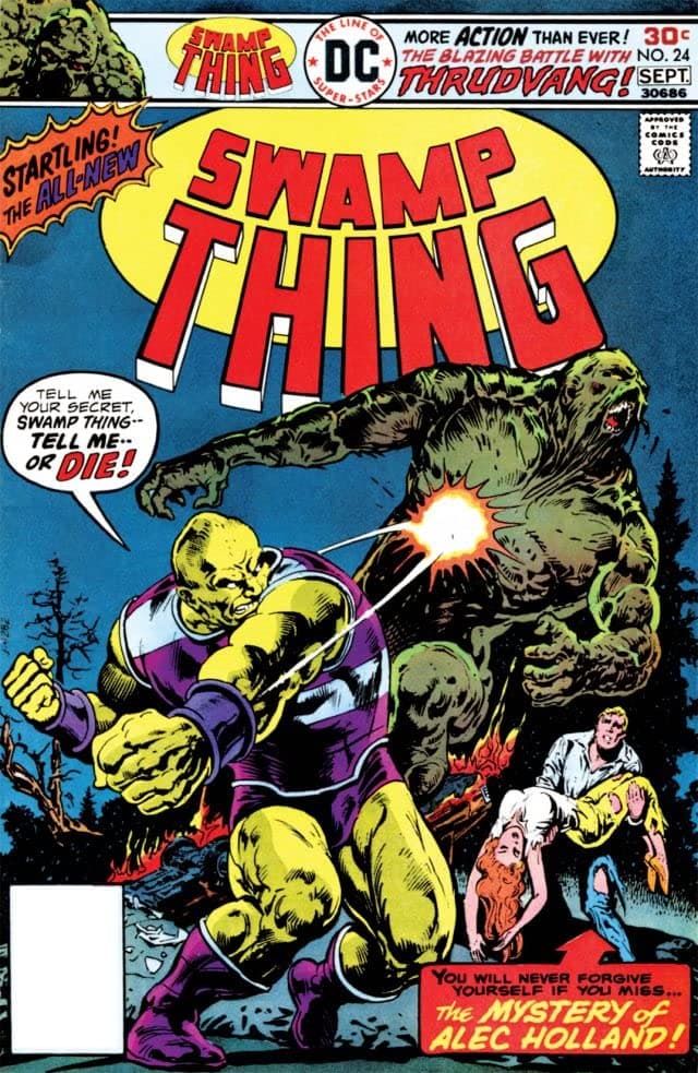 Swamp Thing #24 cover