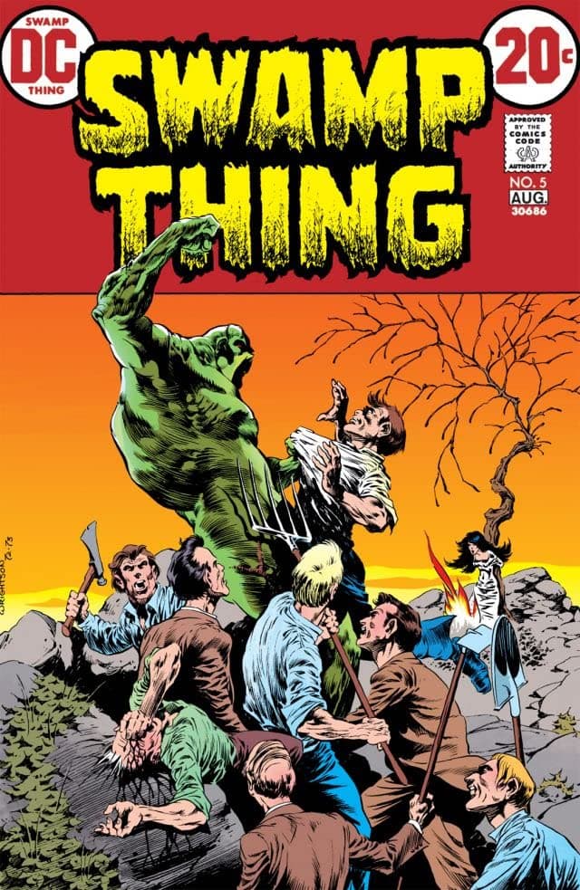 Swamp Thing #5 cover