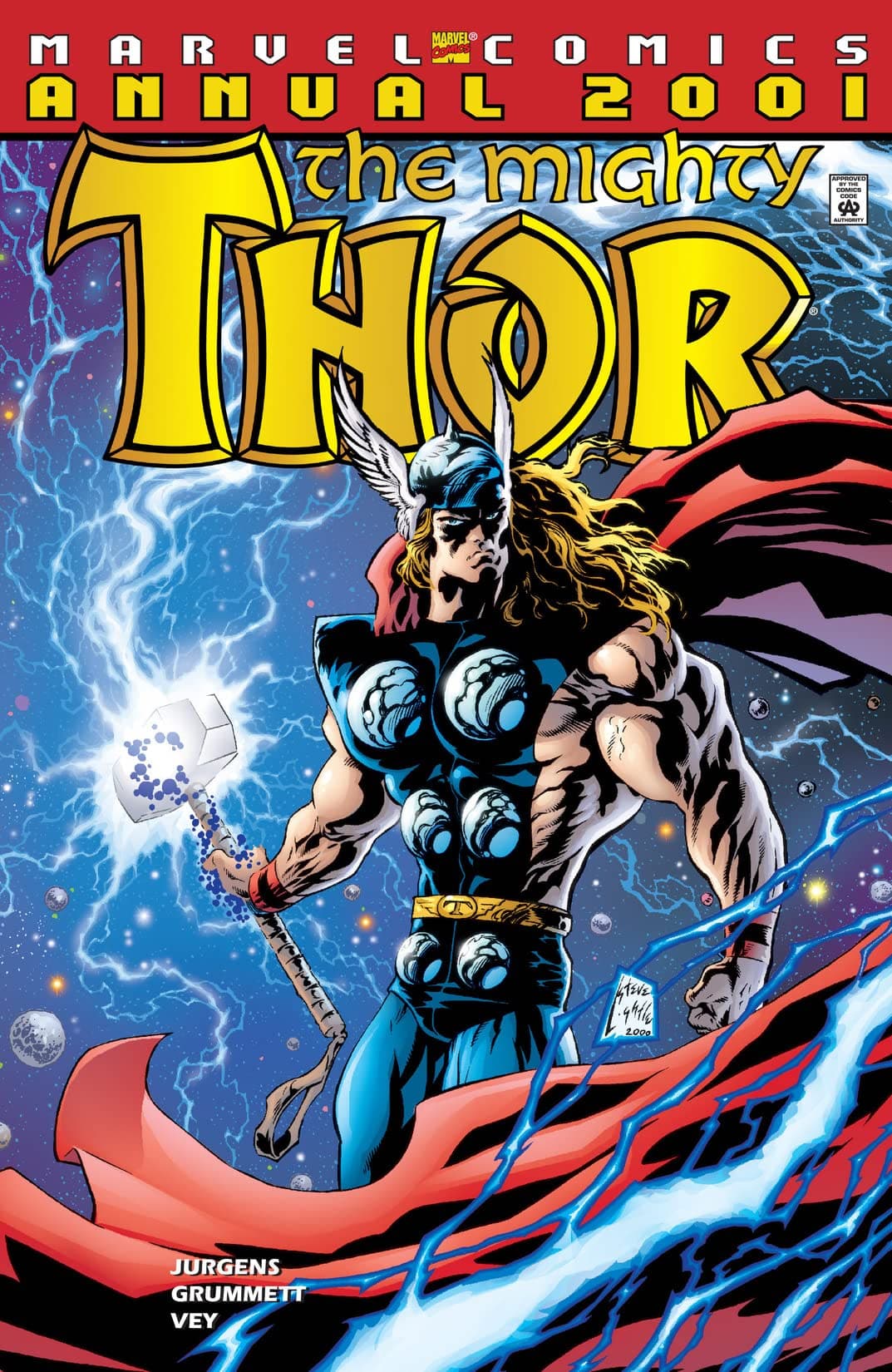 Thor 2001 #1 cover