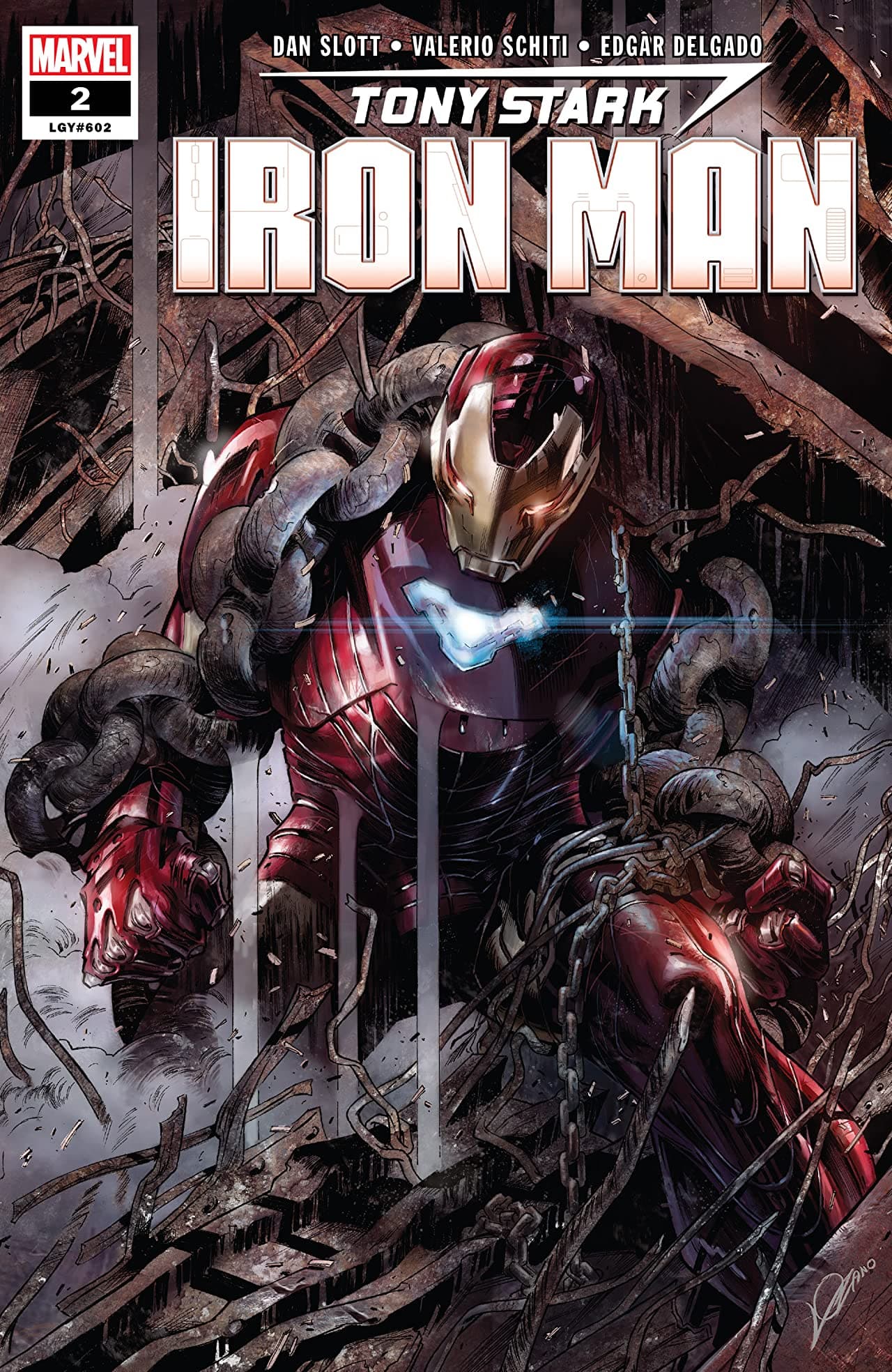Tony Stark: Iron Man #2 cover