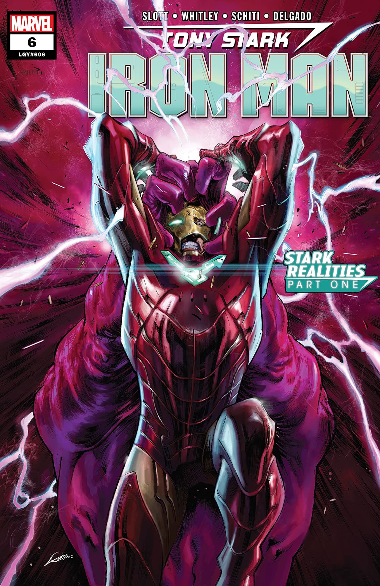 Tony Stark: Iron Man #6 cover