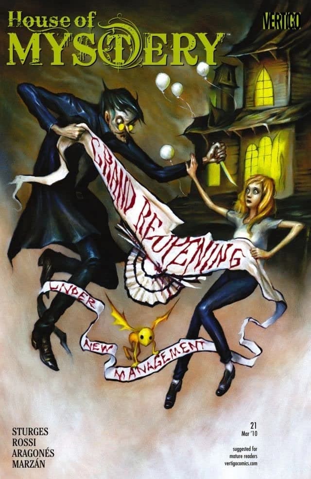 House of Mystery #21 cover