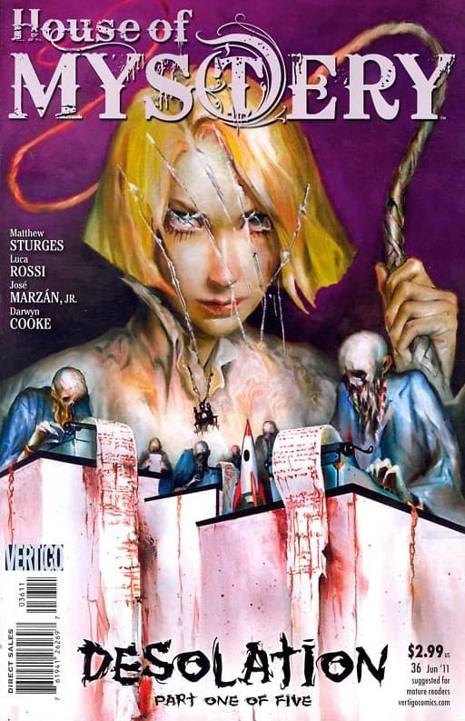 House of Mystery #36 cover