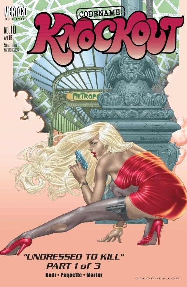 Codename: Knockout #10 cover