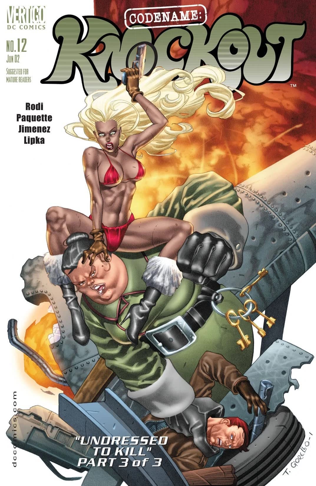 Codename: Knockout #12 cover
