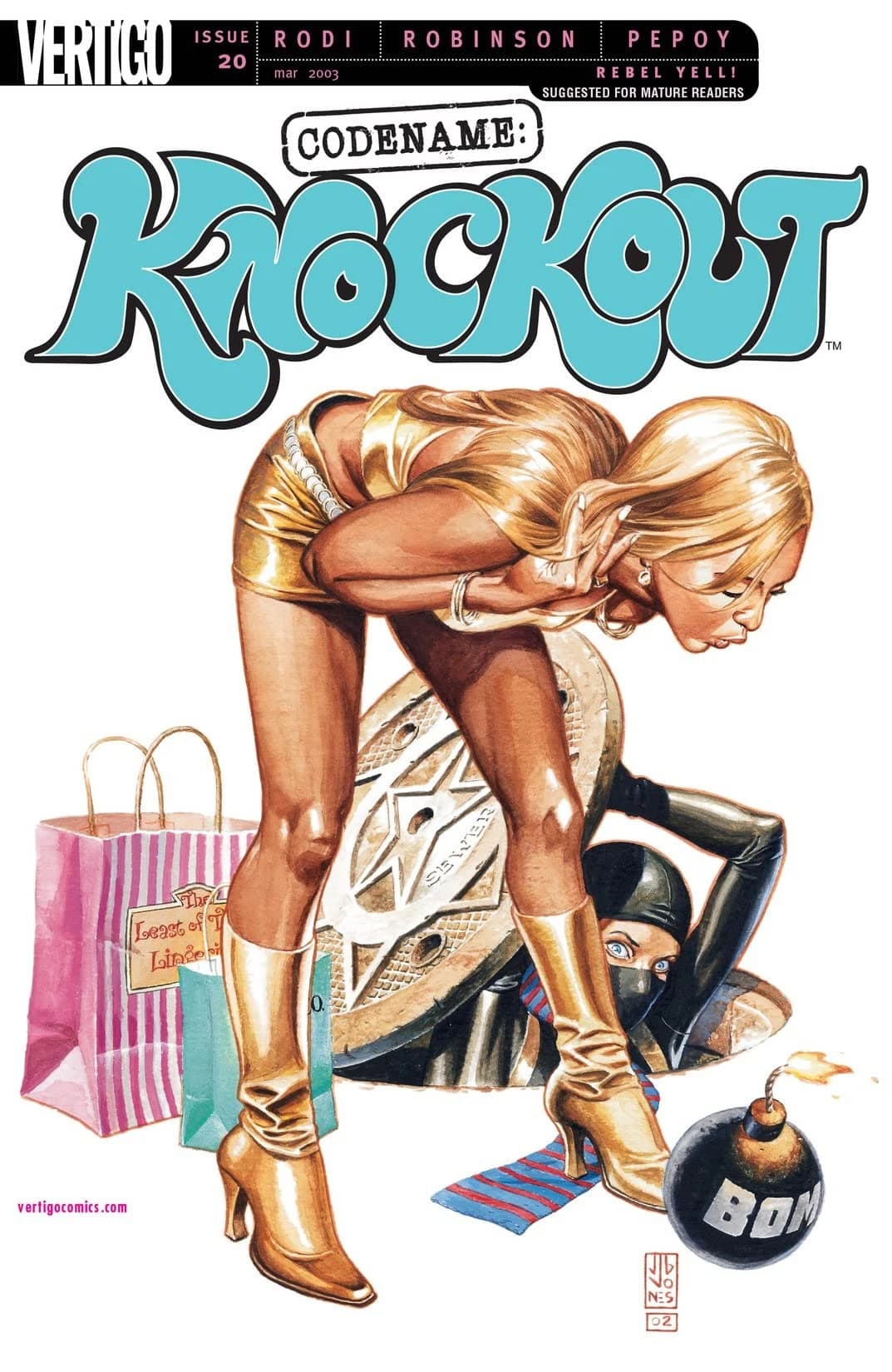 Codename: Knockout #20 cover