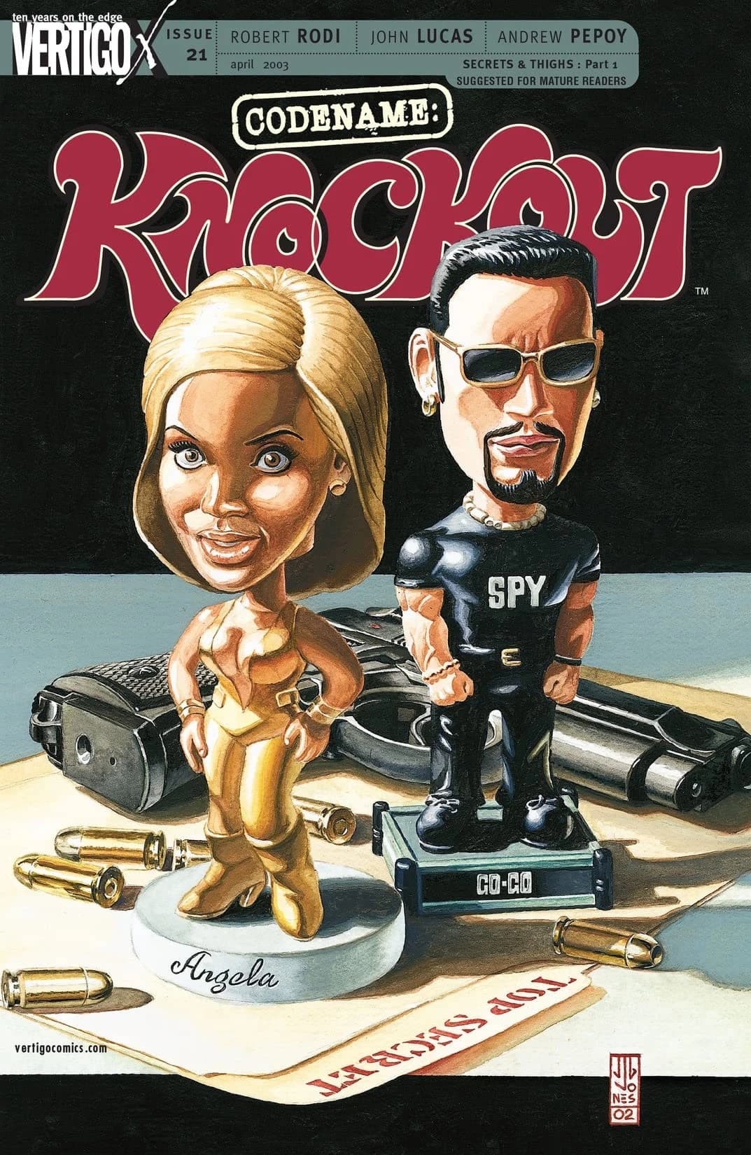 Codename: Knockout #21 cover