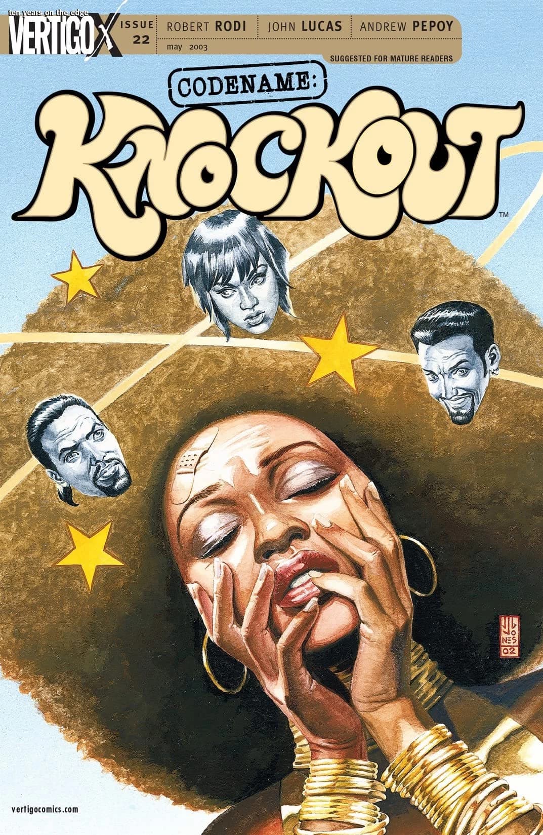 Codename: Knockout #22 cover